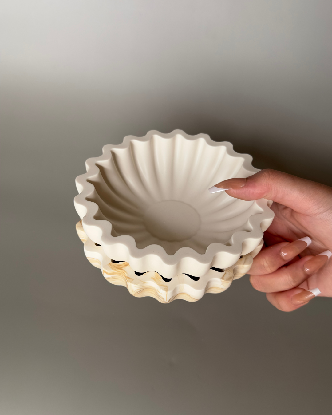 Ruffle Dish