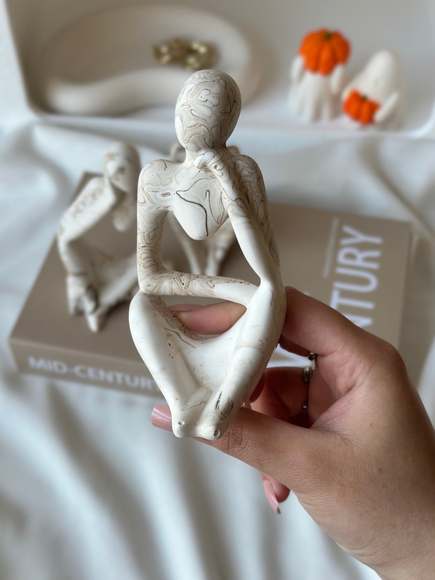 The Thinker Sculpture - Set of 3