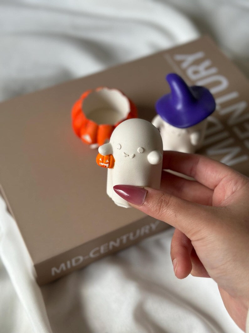 Pumpkin & Witch Hat - Set of 3