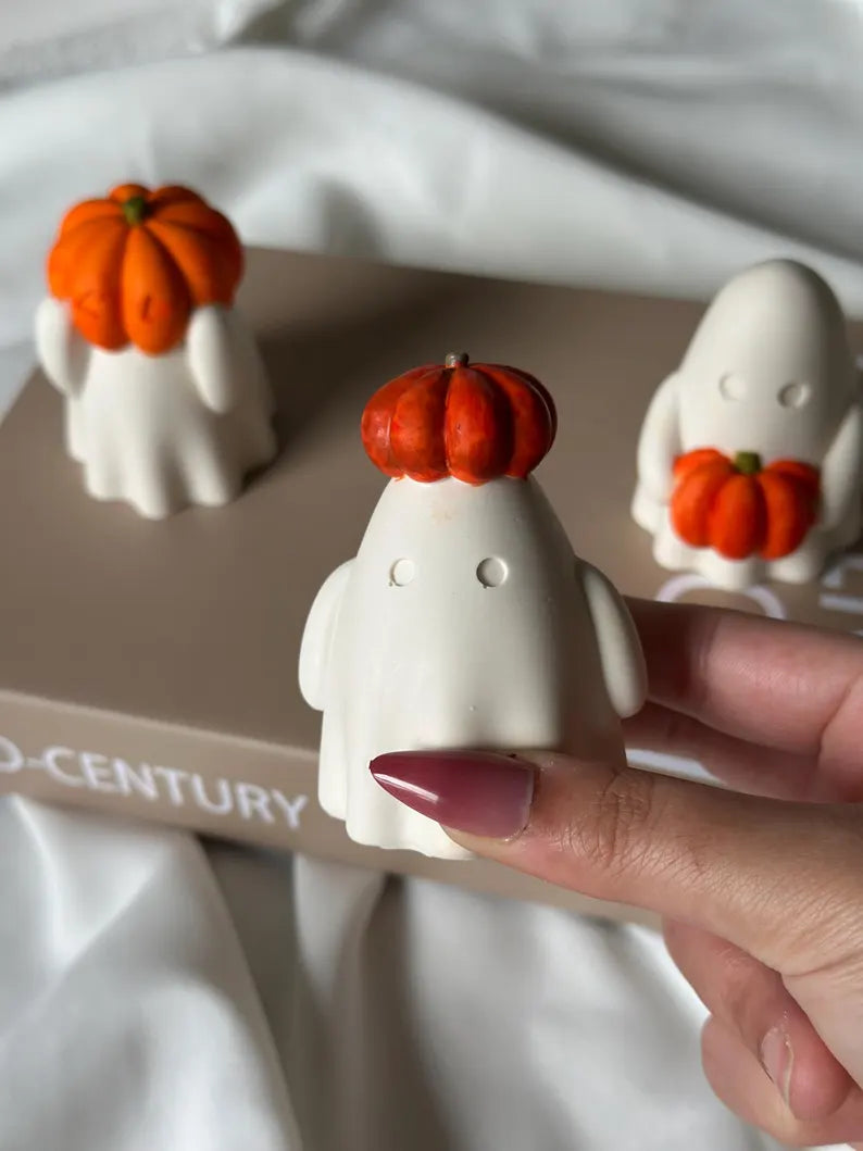 Pumpkin Ghosts - Set of 3