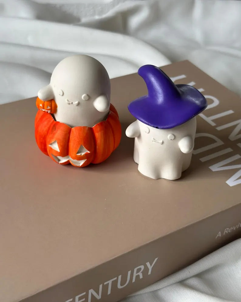 Pumpkin & Witch Hat - Set of 3