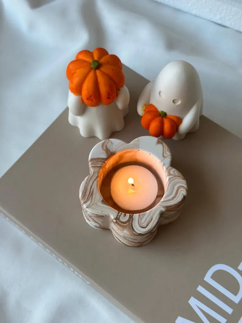 Flower Tealight Candle Holder