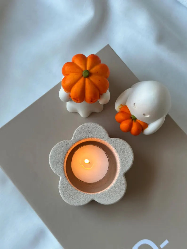Flower Tealight Candle Holder