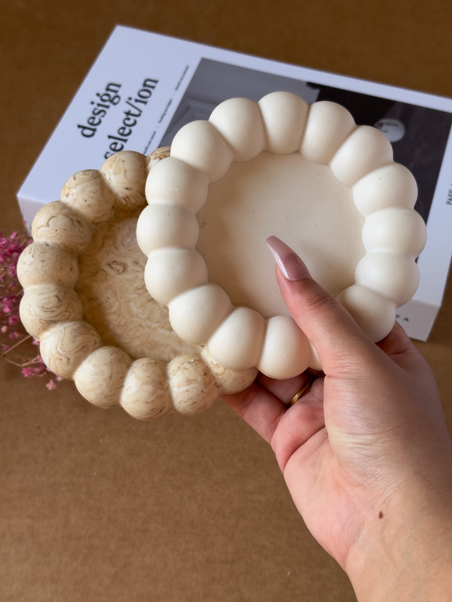 Bubble chunky coasters