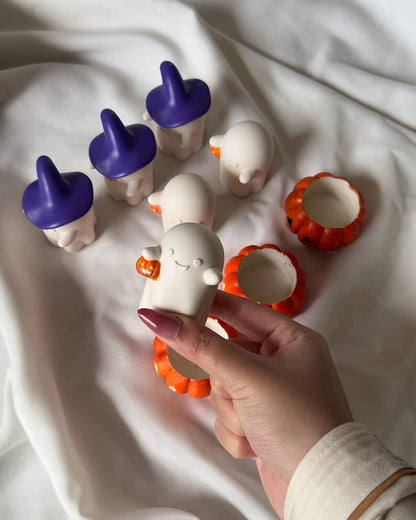 Pumpkin & Witch Hat - Set of 3