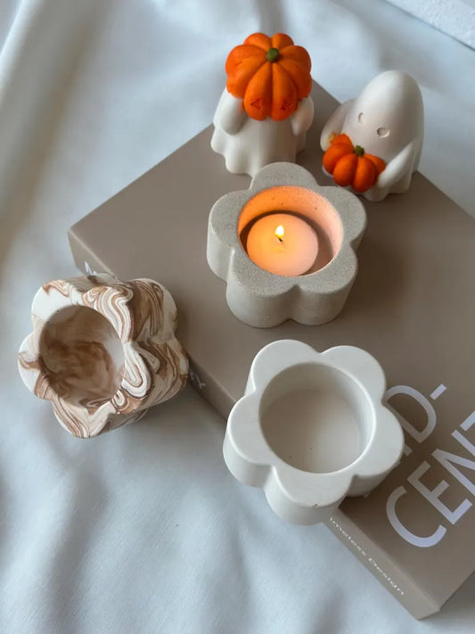 Flower Tealight Candle Holder