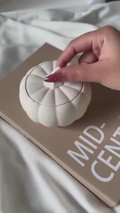 Autumn Pumpkin Jar